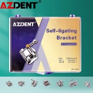 AZDENT Dental Orthodontic Self-locking Bracket Passive Roth/MBT 0.022 345 Hook