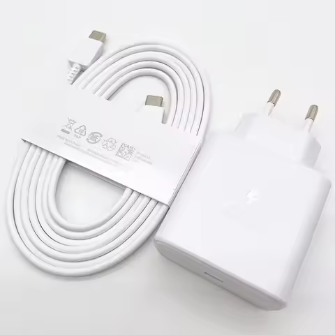 Samsung PD 45W Quick Charging Wall Charger 1.8M USB C Adapter For Galaxy S26 S25 Plus Z Fold Flip 7 