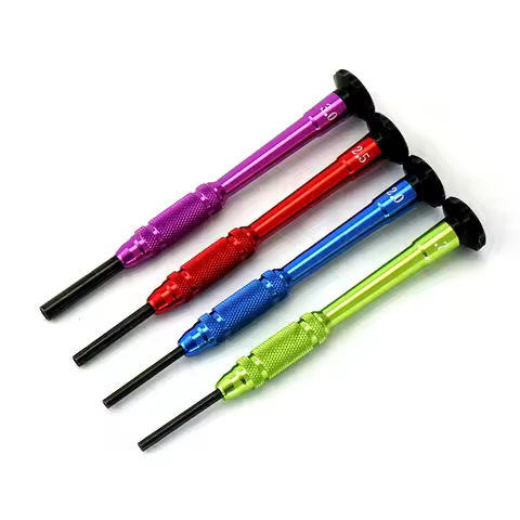 LESU Hexagonal Screwdriver 1.7/2.0/2.5/3.0 mm for Tamiyay 1/14 RC Tractor Truck Dumper Hydraulic Exc