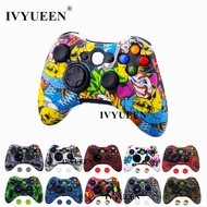 IVYUEEN for Microsoft Xbox 360 Wired / Wireless Console Camo Silicone Skin Grip Case Protector Cover Game Accessories