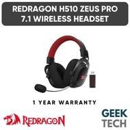 REDRAGON H510 Zeus Pro Tri-mode Wireless Gaming Headset 7.1 Surround Sound with RGB Backlit Effect