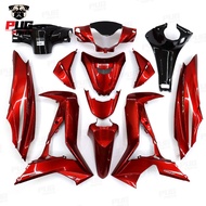 PUGParts ชุดสีเวฟ125i LED wave125iLED (ชุด13ชิ้น)  ชุดสีWave 125i LED ปลาวาฬ ชุดสีWave125i LED ชุดสี