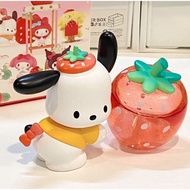 Hot SaLe Genuine MINISO Sanrio Strawberry Manor Series Blind Box Fashion Play Gift Decoration Clow M Hand-Made Girl JQB3