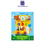 Usborne First Sticker Book Abc