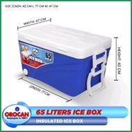 ▘ ◴ ⚕ #OROCAN BRAND COOLER BOX / ICE BOX CHEST INSULATED COOLER BOX 65-LITERS & 45-LITERS / FOOD CO