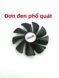 Bộ Làm Mát Card Đồ Họa Sapphire RX580 590 Ultra White Gold Aurora Dành Cho 470 570 580 Light Blue Fa