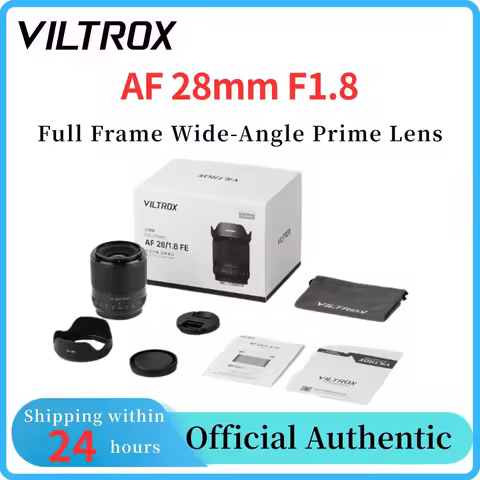 VILTROX 28mm F1.8 Camera Lens Full Frame Auto Focus Prime Large Aperture Portrait FE for Sony E Niko