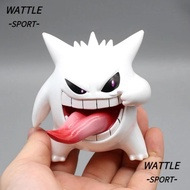 WATTLE  Gengar Figure, 9cm PVC Gengar Action Figure, High Quality Transparent Sticking Tongue Out Ge