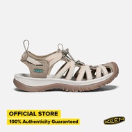KEEN Women's Whisper Sandal - Taupe/Coral