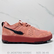 C1TY Waffle Shoes Retro Breathable Casual Shoes Suede Stitching Men Women Sneakers All-Match Life Ca