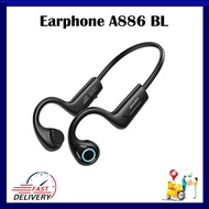 Awei A886BL Air Conduction Wireless Headphones Bluetooth 5.2 Sport Earphone In-ear Earbud For HIFI Running Handsfree Hea