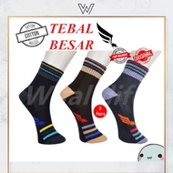 ️ ️ 3 Pair Thick Sock Stoking Tebal Bawah Kerja Cotton Sport SSK 21302