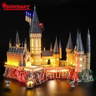 BRIKSMAXCompatible with Lego Lighting Harry Potter71043Hogwarts Castle Toy Building BlocksLEDLighting