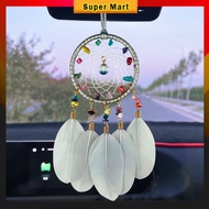 Dream Catcher Colorful Crystal Pendant Feather Dream Catcher Decoration