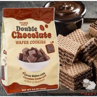 Puffy Shop Trader Joe's Thick Chocolate Wafer Biscuit Double Sandwich Hazelnut Cocoa