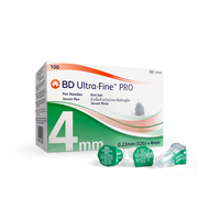 BD Ultra Fine PRO Pen Needle 4mm x 32G (Box of 100s)