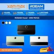 ROBAM 76H1S Kitchen Hood 90cm 1800m3/h Strong Suction Slim/Thin Cooker Hood Gesture Control Silent B