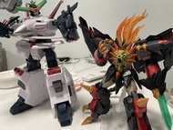 壽屋始源勇者王模型 + SMP 戒特王 王者J & Silverion Hammer