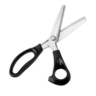 Tailor's scissors lace cutting scissors craft fabric pattern arc-shaped wavy scissors Dog tooth cutt