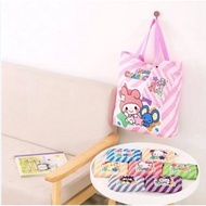 Foldable Eco Bag Cartoon Shopping Bag Foldable Shopping Bag Waterproof Foldable Shopping Bag Kurromi