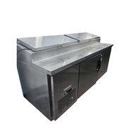 BERJAYA 6FT Pizza Counter Chiller - 2 Door BS-2D-PCF6-Z (USED)