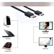DisplayPort DP to DP Display Port Cable Black