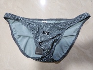 N2N Bodywear Men Grey Pattern Belvedere micro bikini swimwear 泳褲