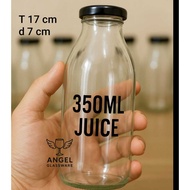 /9 350ML JUICE BOTTLE 350ML GLASS JUICE BOTTLE 350ML