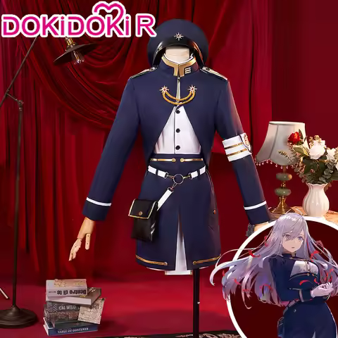 IN STOCK Vladilena Milize Cosplay Costume Anime 86-Eighty Six- Cosplay DokiDoki-R Women Cosplay Unif
