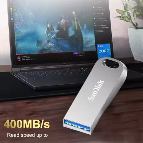 SanDisk Ultra Luxe USB 3.2 Flash Drive 32GB 64GB 128GB 256GB 512GB Memory Stick Read Speed up to 150