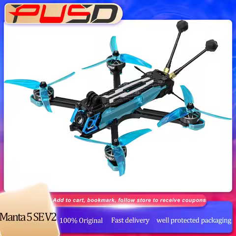 Axisflying Manta 5 SE V2 Squashed X H743 FC O4 Pro/Lite Digital System AE2207 V2 1960KV 6S Motor For