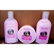 Procapyl Goat Milk Liquid Bath Soap Shower Gel /Hand and Body Lotion/Body Scrub Bath
