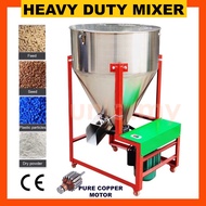 Vertical Powder Mixer Stainless Steel Pellet Feed Food Mesin Gaul Pelet Dedak Commercial Heavy Duty 