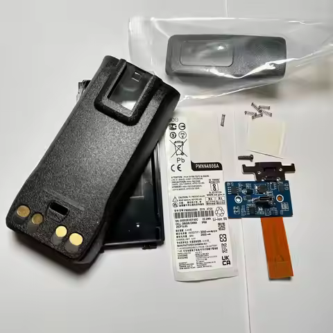 for DIY Assemble Battery Box Case with board for Motorola R7 Walkie Talkie PMNN4808A