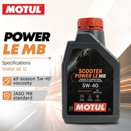 Scooter Engine Oil Sangerah1 Motul Power LE MB 5W40 1L