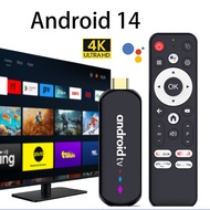 Android TV Stick S905L3 H96 MAX Android 14.0 4K Quad Core 2.4G 5G Wifi BT Home Media Player Voice As