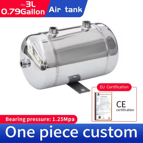3L YCZX Small Air Storage Tank 304 Stainless Steel Customizable Vacuum Buffer Tank Customizable