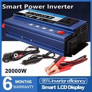 【❤️Universal inverter❤️】20000W Original power inverter LCD Intelligent Digital Display Pure sine wav