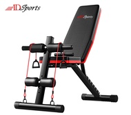 ADSPORTS ADSports AD600 - All in 1 Adjustable Gym Weight Bench - Foldable Sit up Dumbbell Exercise F