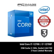 INTEL CORE I7-12700 / I7-12700F 2.1GHZ, 12C/20T, 25MB CACHE, LGA 1700 PROCESSOR