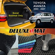 TOYOTA AVANZA 2003 2004 2005 2006 2007 Deluxe Boot Mat Car Boot Carpet Karpet Bonet Kereta