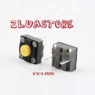 Kailh Silent 8M mouse button 8 Million clicks - Kailh 6*6*4.3 mm