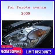 FOR Toyota avanza  2009 2010 2011   headlamp cover cap / replacement head lamp light lens /head lamp lens