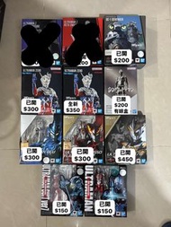 SHF Ultraman系列 Z gamma future Beta smash SC-1 Sevenger 透明版Zero 賽羅 Shin Ultraman 真 超人 超人羅布 Blu Rosso 