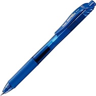 Pentel BL107-C EnerGel Ink Ballpoint Pen, Blue, 10 Pieces