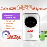 Modem WIFI 4g All Operator 150 Mbps Modem Mifi 4G LTE Modem WIFI Travel USB Mobile WIFI Support 10 Devices COD/Wifi Modem MIFI 4G LTE SMARTCOM E5576 Unlock All Operator