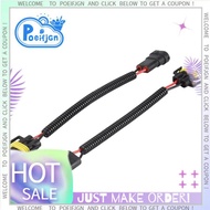 2Pcs 9006 To H11 H8 Headlight Fog Light Conversion Connector Wiring Harness Plug Cable Socket Connec