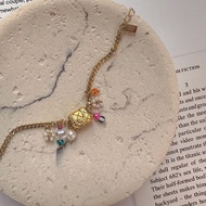 【熱賣】水晶 可愛 串珠 手袋 小包 珍珠手鍊 | Y2K 千禧風飾