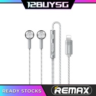 REMAX Monster Metal Wired In-Ear L Earphone 12BUY.SG