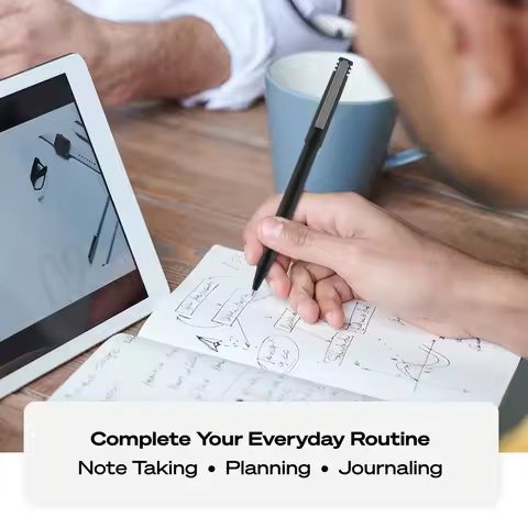 Micro Point Rollerball Pens 0.5mm Red Ink 12ct Smooth Writing Eco-Friendly Water Fade Fraud Protecti